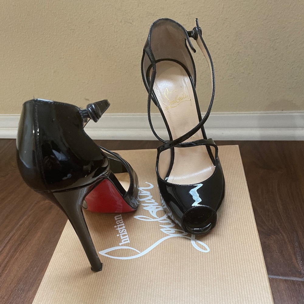 Christian Louboutin 120 Black 37.5